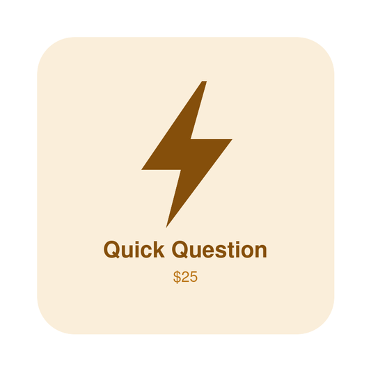 Quick Question — get a fast expert answer on ecommerce, digital marketing, or paid ads for $25